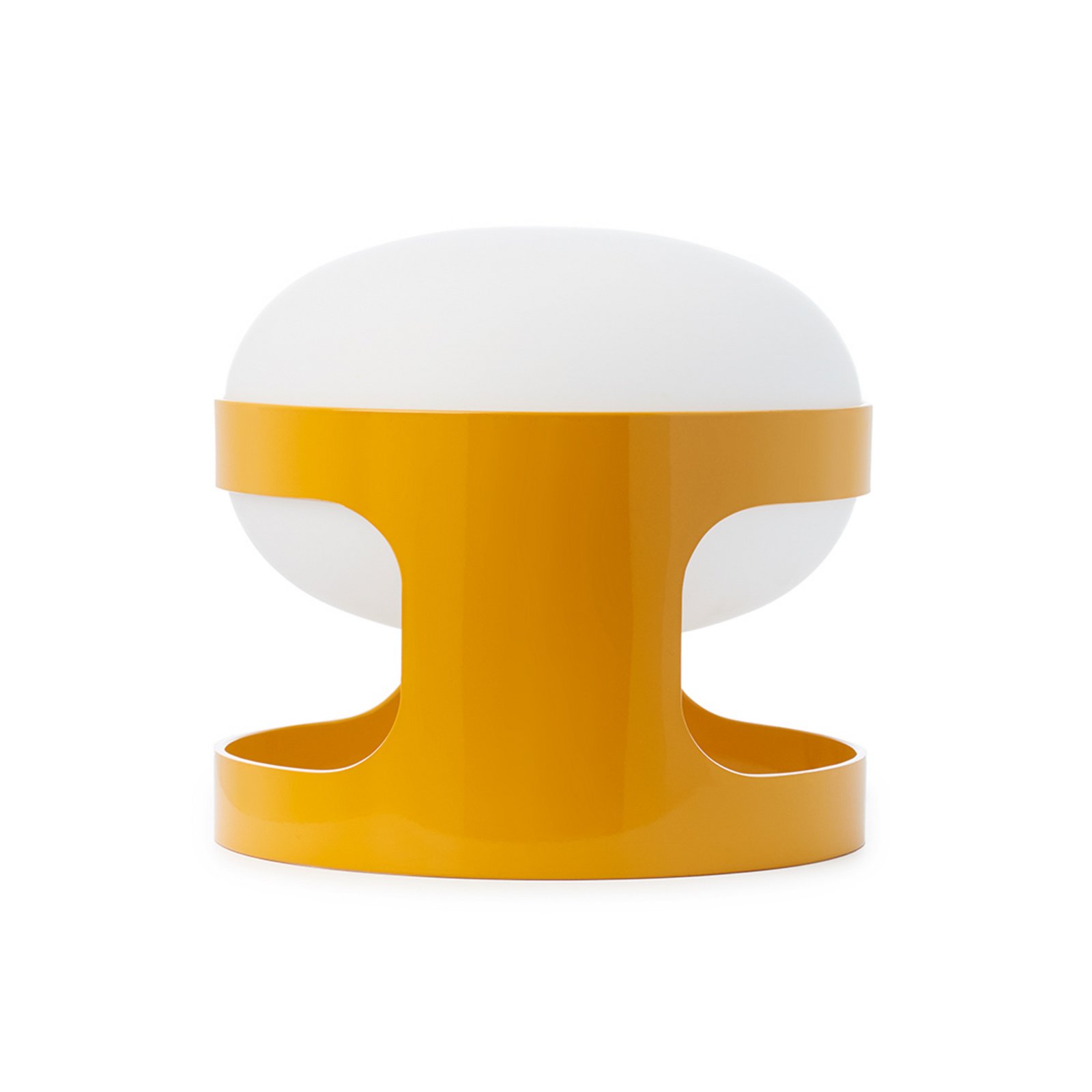KD28 LED table lamp, mustard yellow, height 23 cm - Kartell