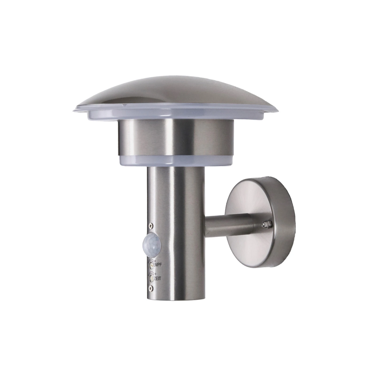 Lindby LED-Außenwandleuchte Lillie, Sensor, Höhe 19cm