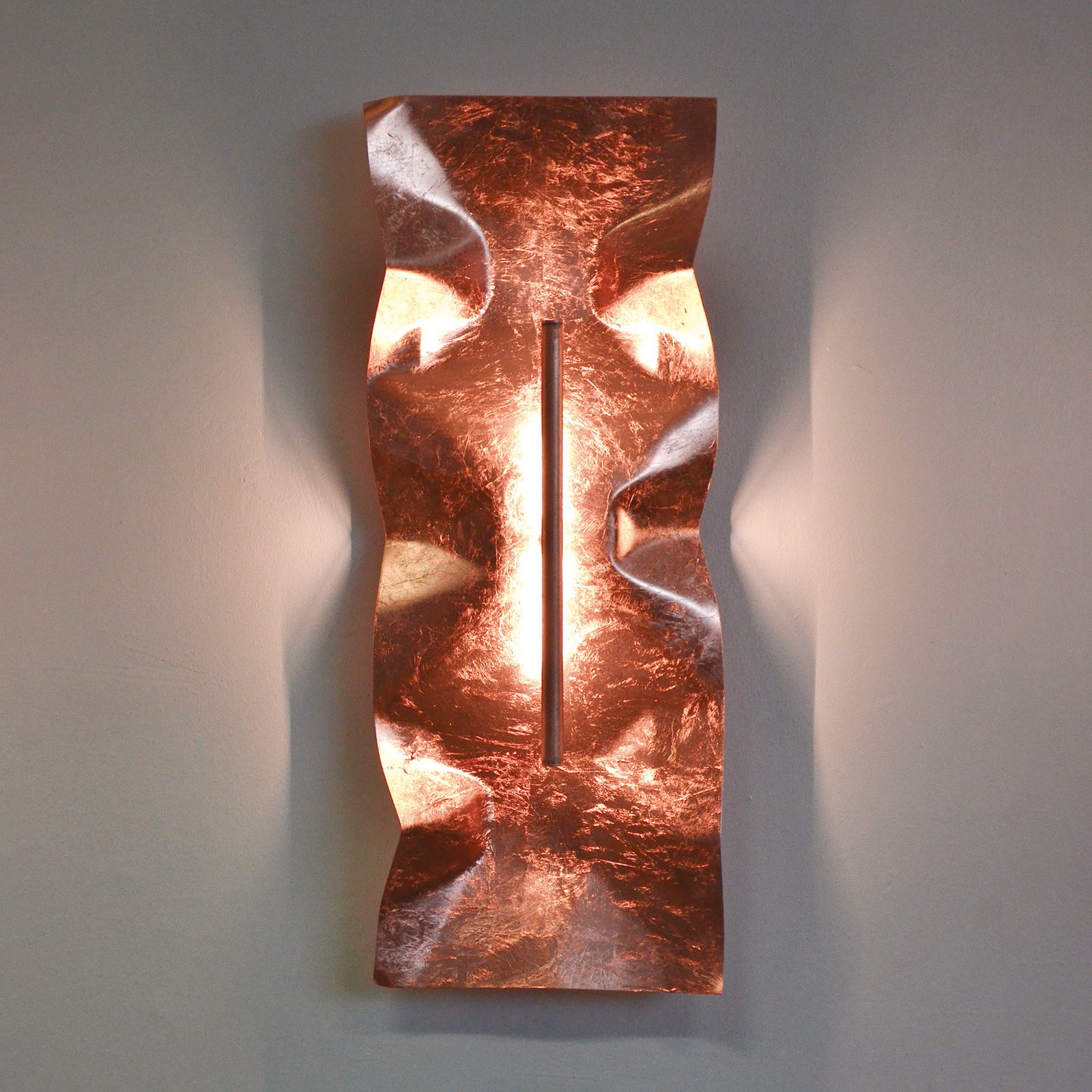 Knikerboker Crash Tube LED-Wandleuchte, 60x25cm