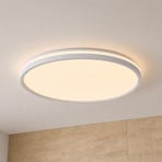 Plafón LED Edmund de Lindby, blanco, Ø 39 cm, CCT, IP44