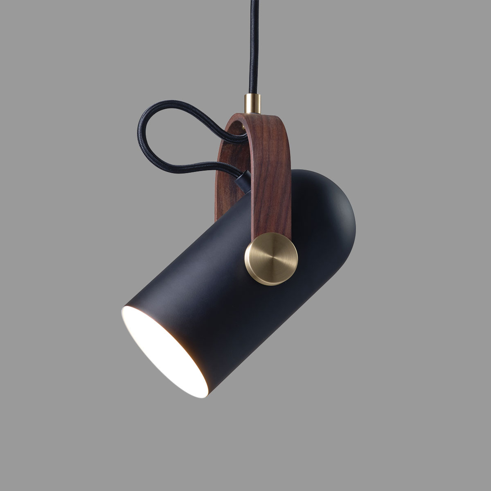 LE KLINT Carronade S - Obesna svetilka v črni barvi