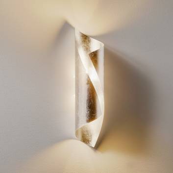 Lámpara de pared Hué pan de plata, forma estrecha