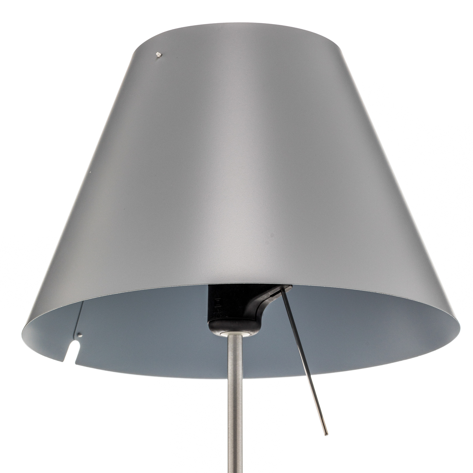 Luceplan Costanzina table lamp alu, concrete grey