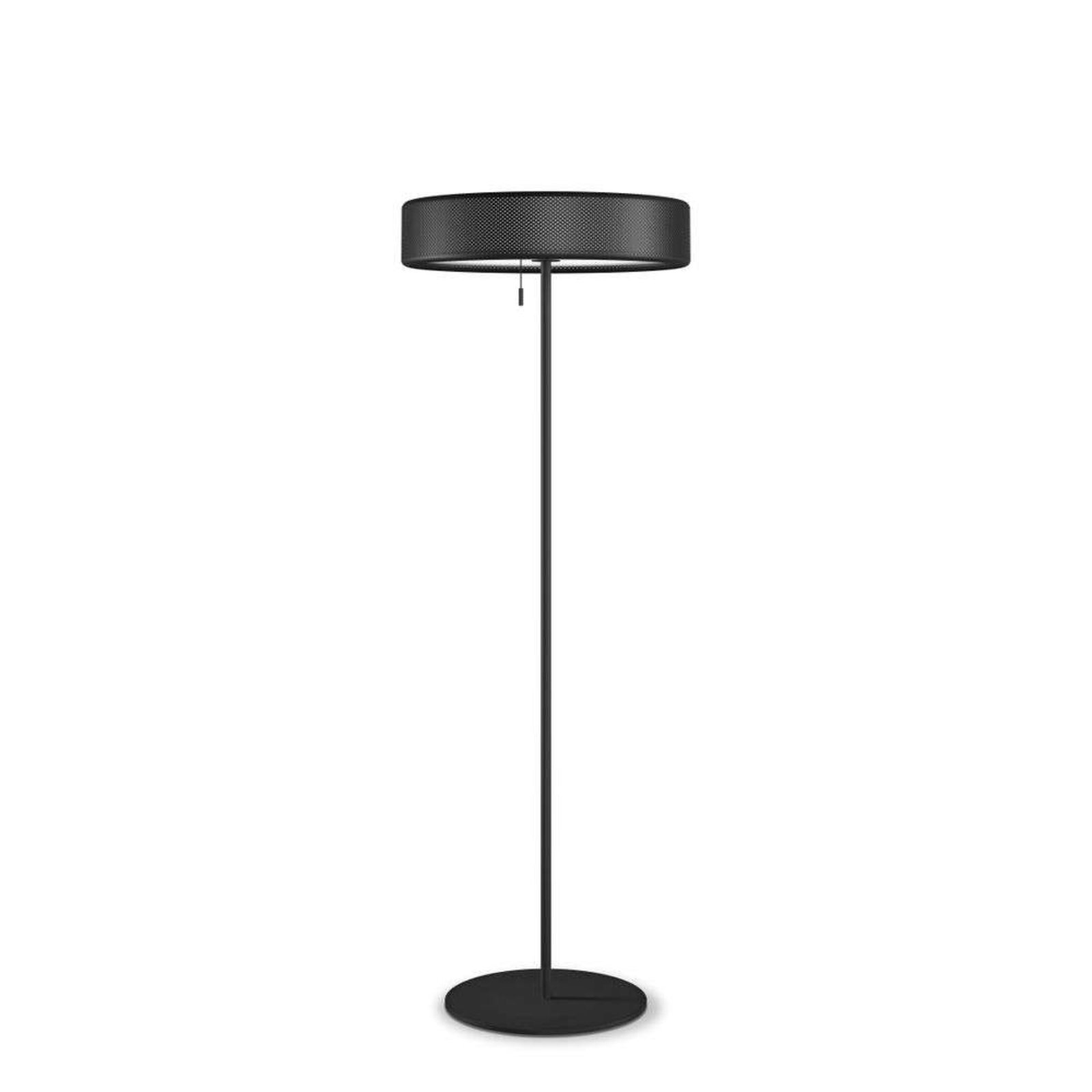 Grain Lampadar L Matt Black - Herstal