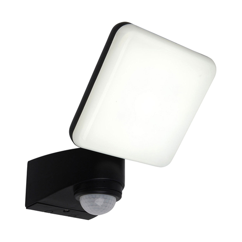 LED-Außenwandleuchte Jaro, Sensor, einflammig