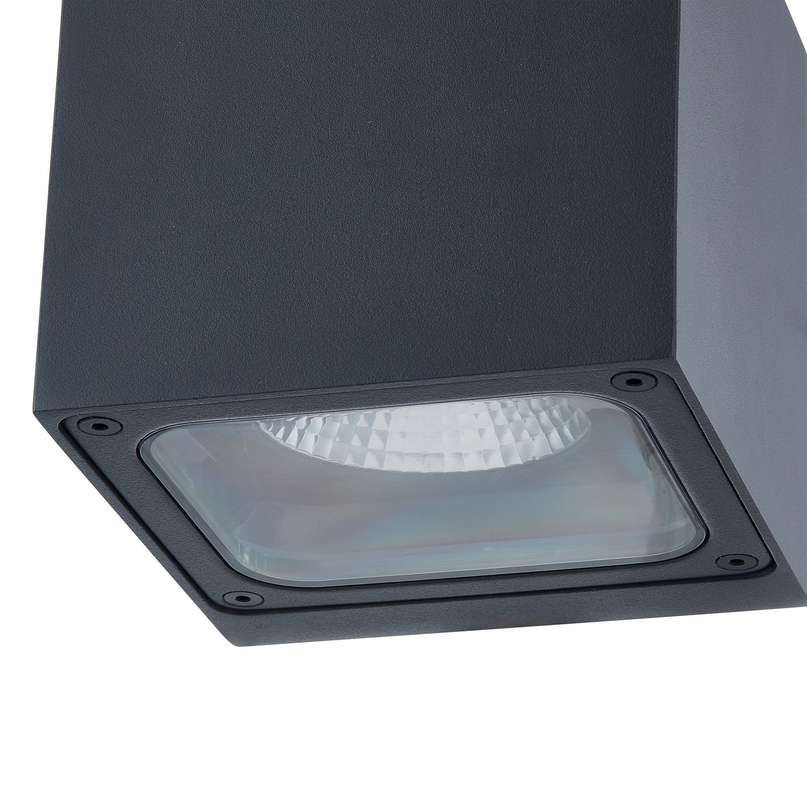 Merjem Big Up/Down Außenwandleuchte IP54 Dak Grey - Lucande