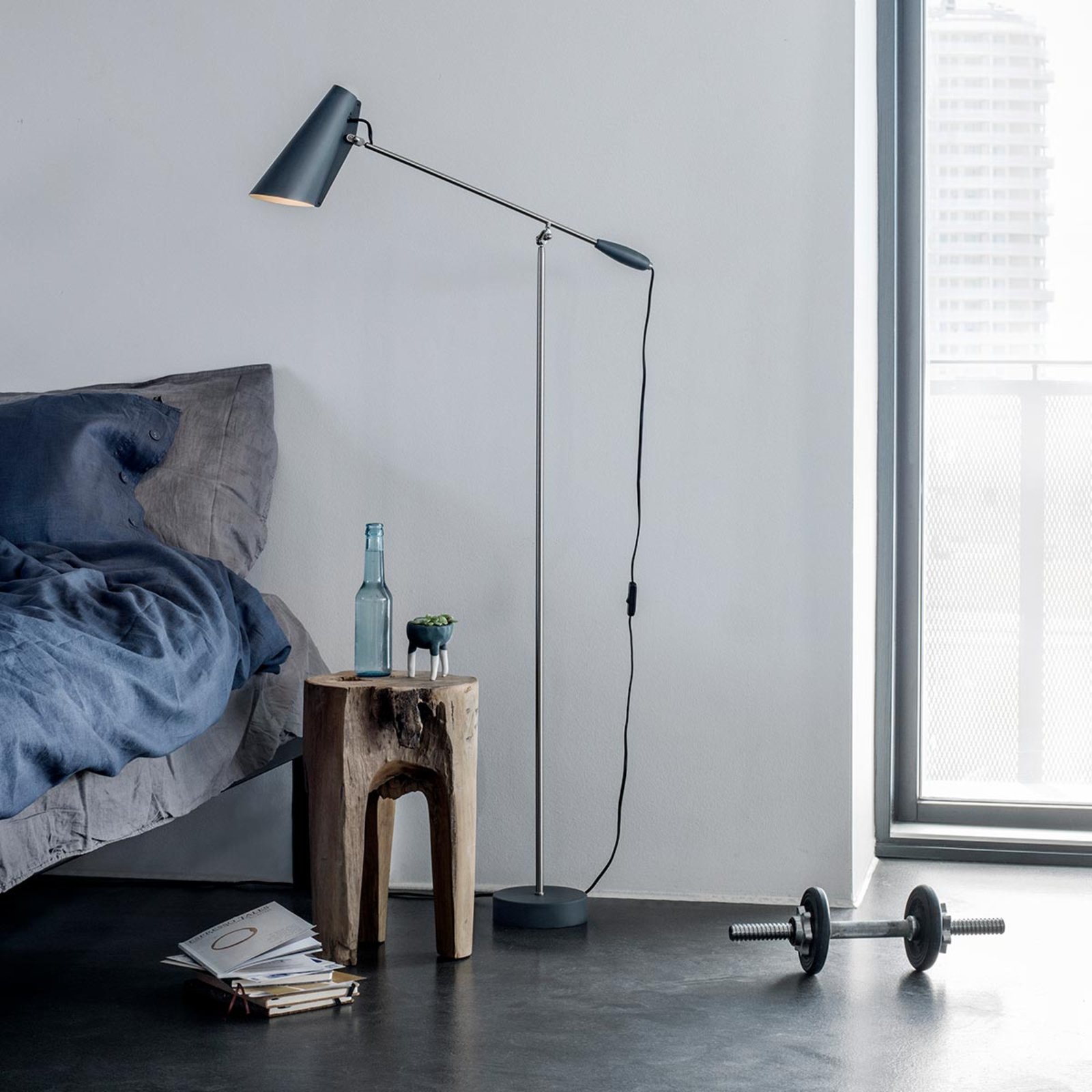 Birdy VloerLamp Gray - Northern