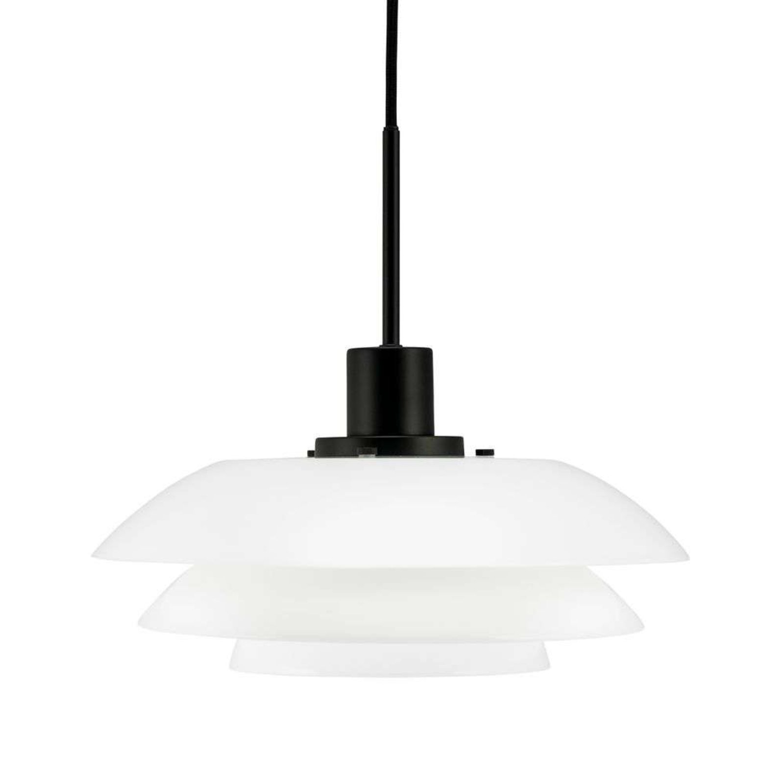 DL31 Závěsná Lampa Opal/Black - DybergLarsen