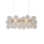 Gross Bar Lampa Wisząca L80 Mosiądz/Przezroczysty - By Rydéns