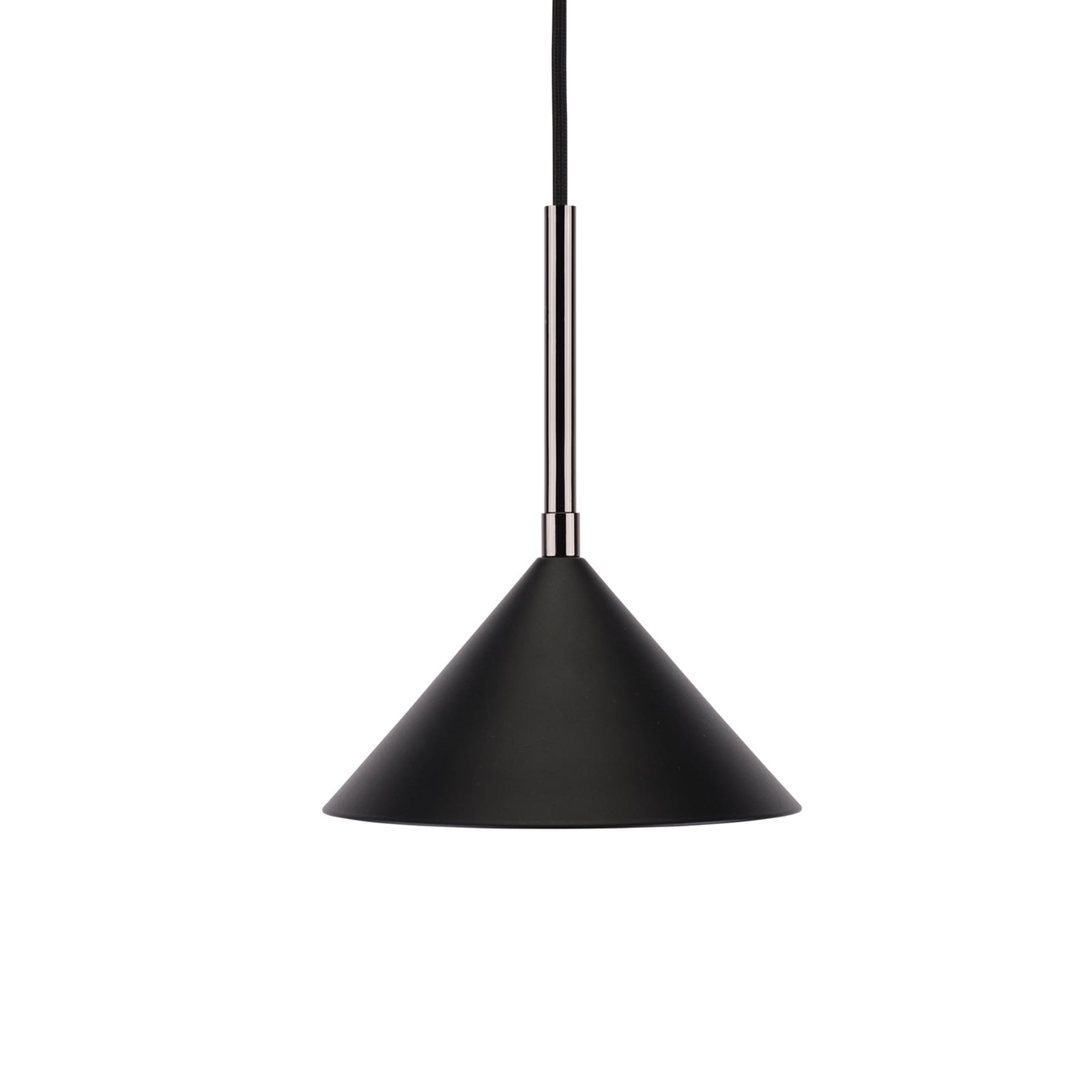 Kuro viseća lampa, Ø17 cm, crna, metal, G9 - Watt & Veke