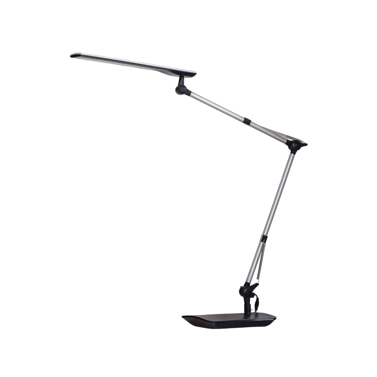 Lampe de bureau LED Lindby Felipe, noir, pied à pince