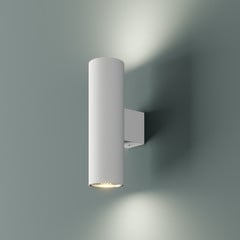 Aplique de pared Marion, 2 luces, blanco