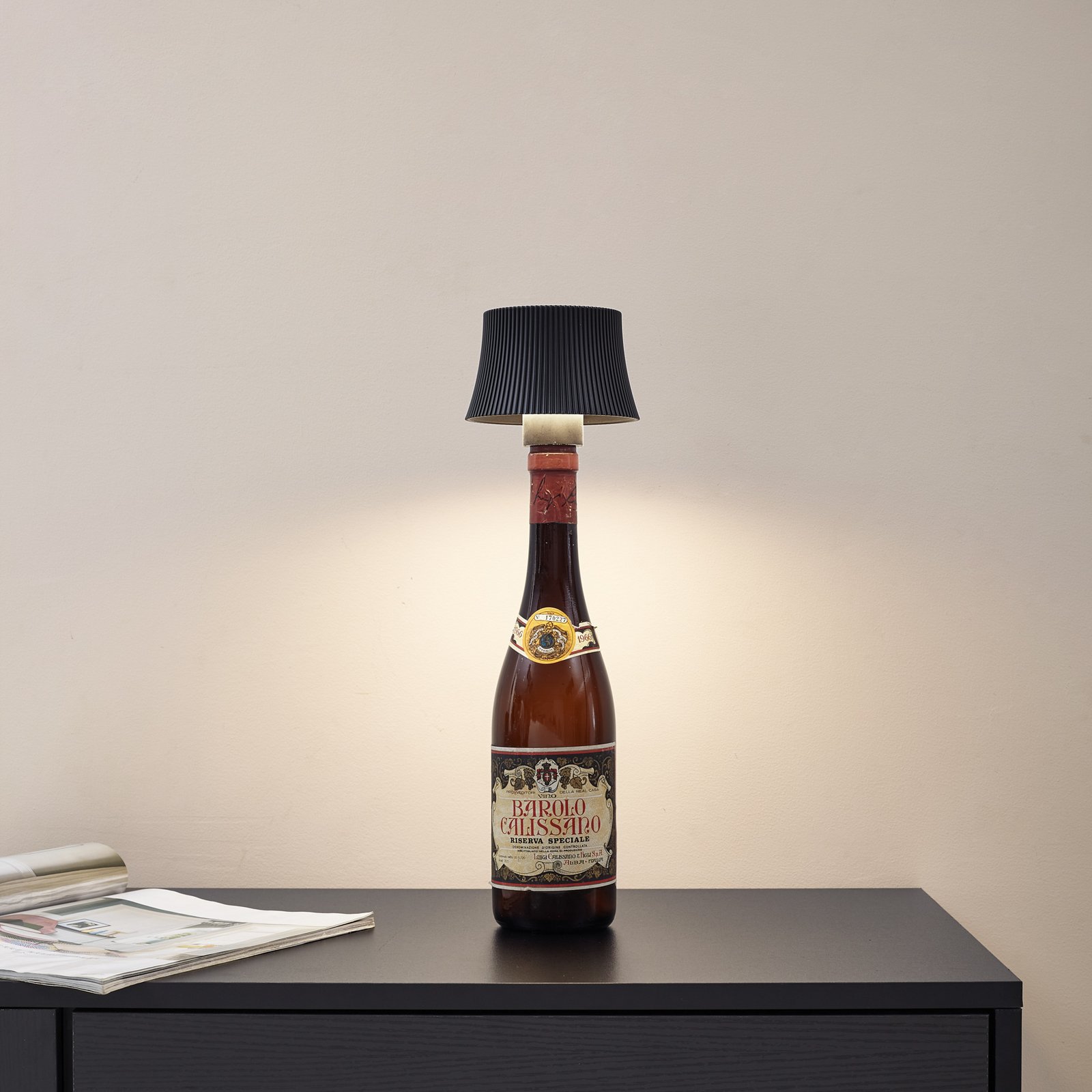 Lindby LED-Akkutischleuchte Linor, schwarz, USB, Touchdimmer