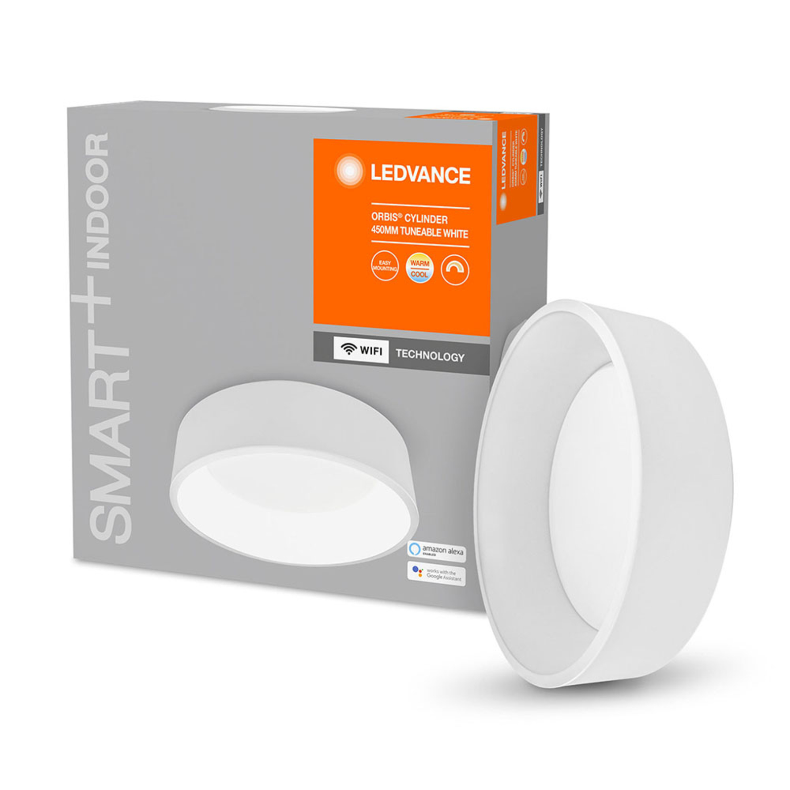 LEDVANCE SMART+ WiFi Orbis Cylinder CCT 45cm