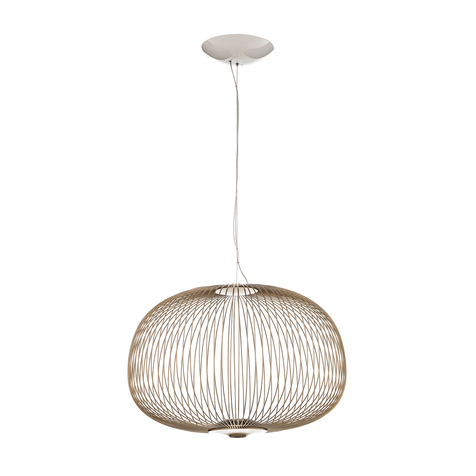 Foscarini MyLight Spokes 3 LED κρεμαστή λάμπα, χρυσή
