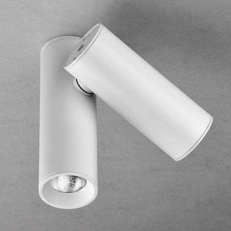 Milan Tub – LED-taklampe, 2 lyskilder, hvit