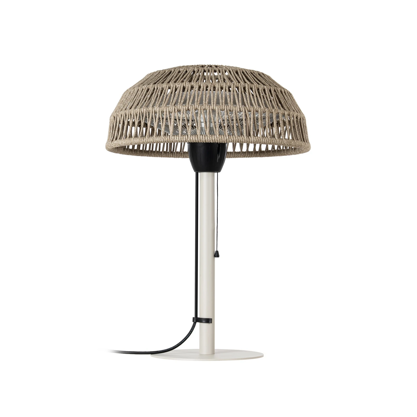 Lucande terrassvärmare Calenza, beige, 70 cm, 1 500 W