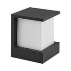 Applique d'extérieur LED FYNN-Y, anthracite, 12 cm, IP65, CCT