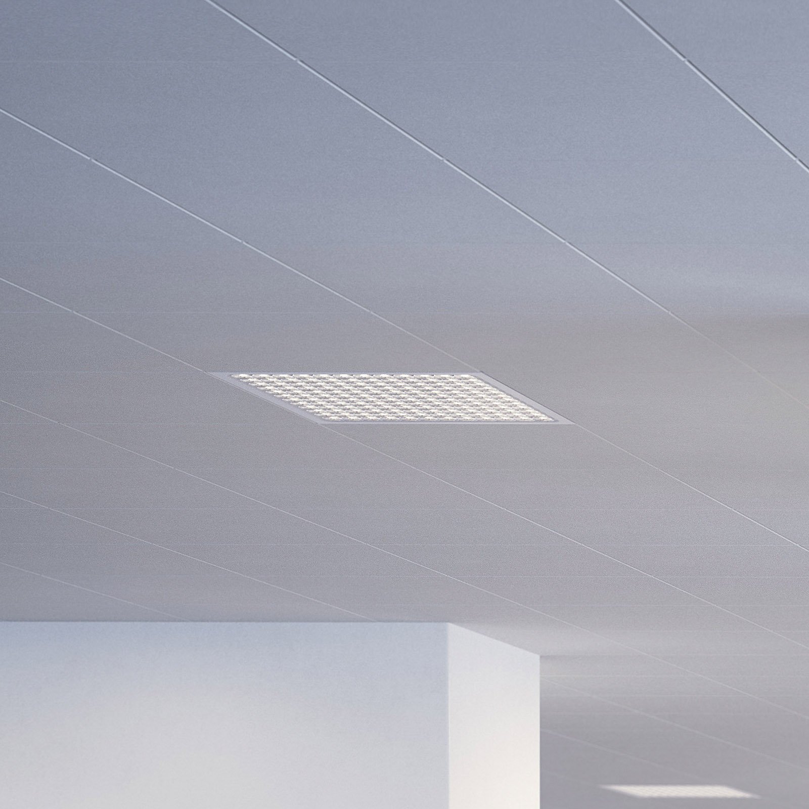 Светлина за таван Regent Dime Office 36.6cm 12W 3,000K