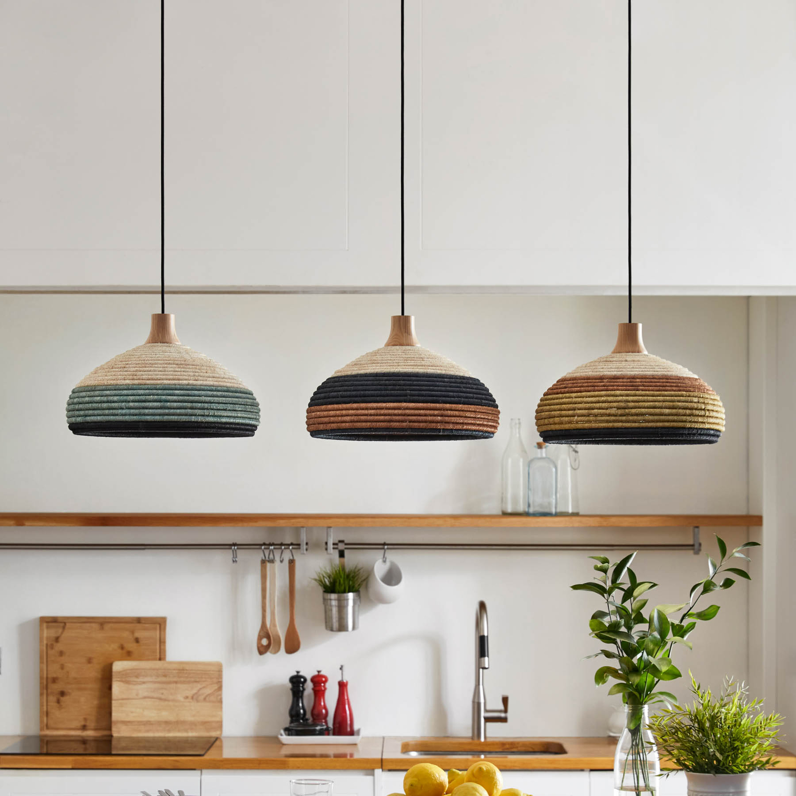 Grass Lampada a Sospensione S Brown - Forestier