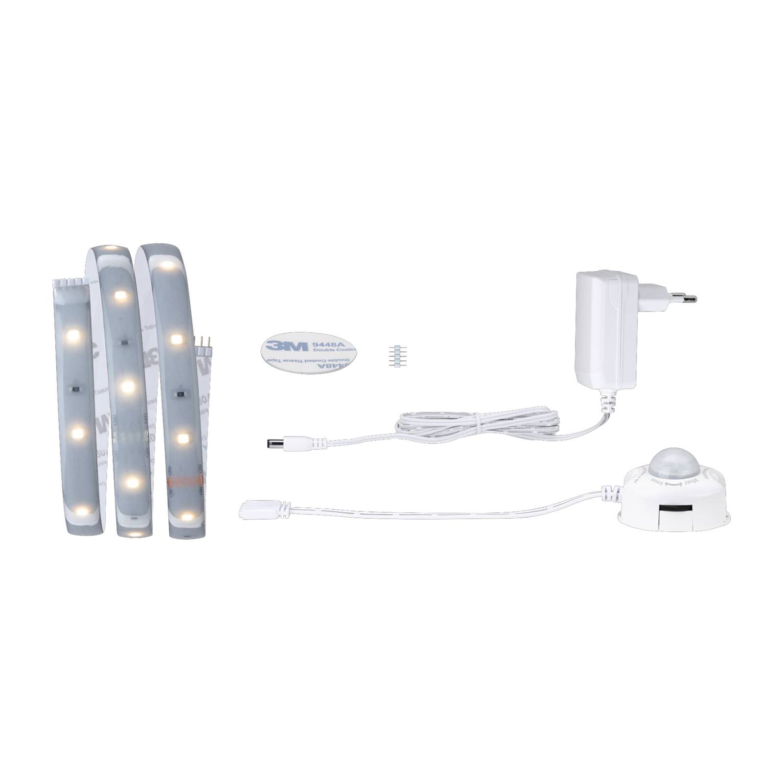 Paulmann MaxLED 250 comfort set single bed, 1 m, for Bedroom, plastic, 4 W, L: 100 cm, W: 1.25 cm, H: 0.3 cm