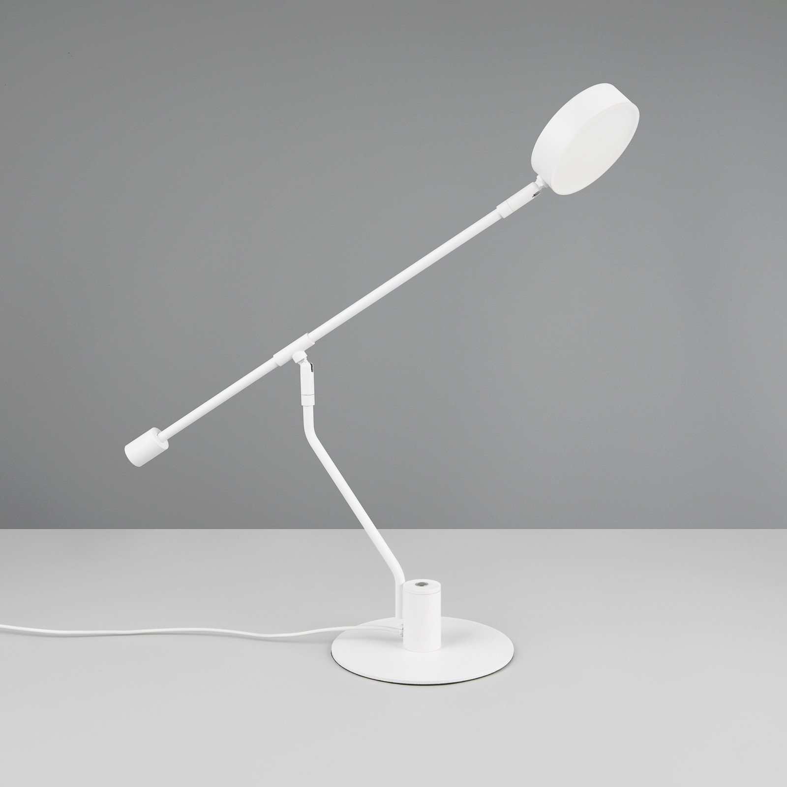 Trio Lighting Lampă de birou Manduro LED alb metal CCT dimabil - Studiu / Birou