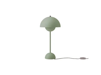 Flowerpot VP3 Lampada da Tavolo Soft Green - &Tradition