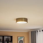 Kimban ceiling light made of metal, Ø 26 cm patina