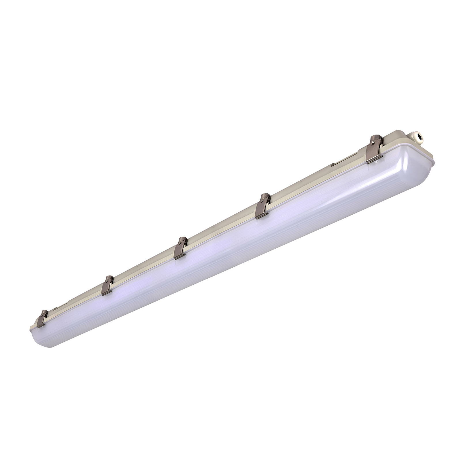 LED světlo do vlhka 659, šedé, 126 cm, 40 W