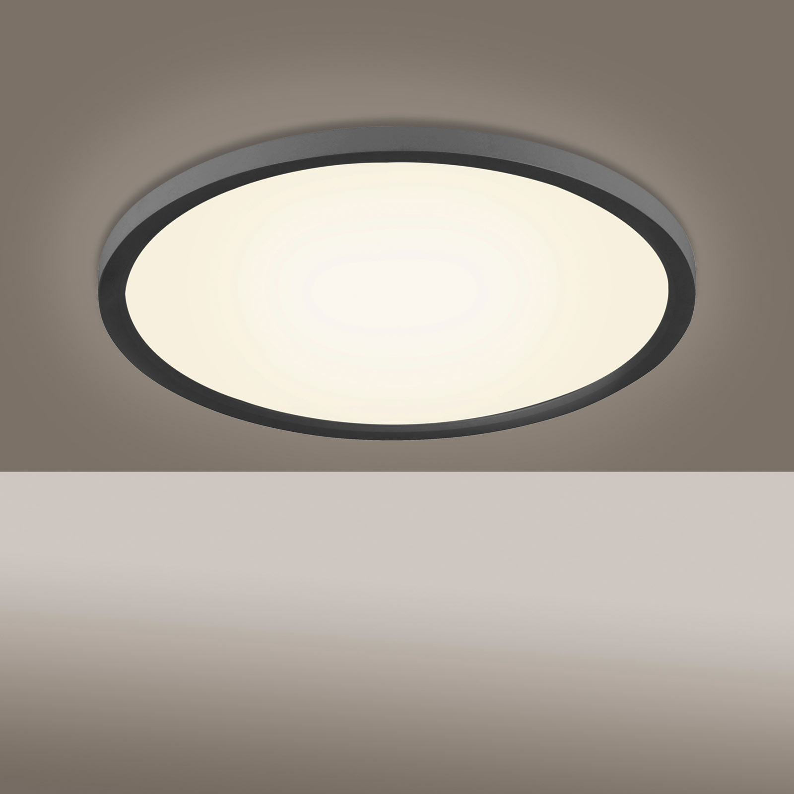 LED-Deckenleuchte Flat CCT, Ø 40 cm
