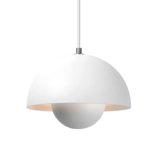 Lampa wisząca Flowerpot VP1 biała - &Tradition
