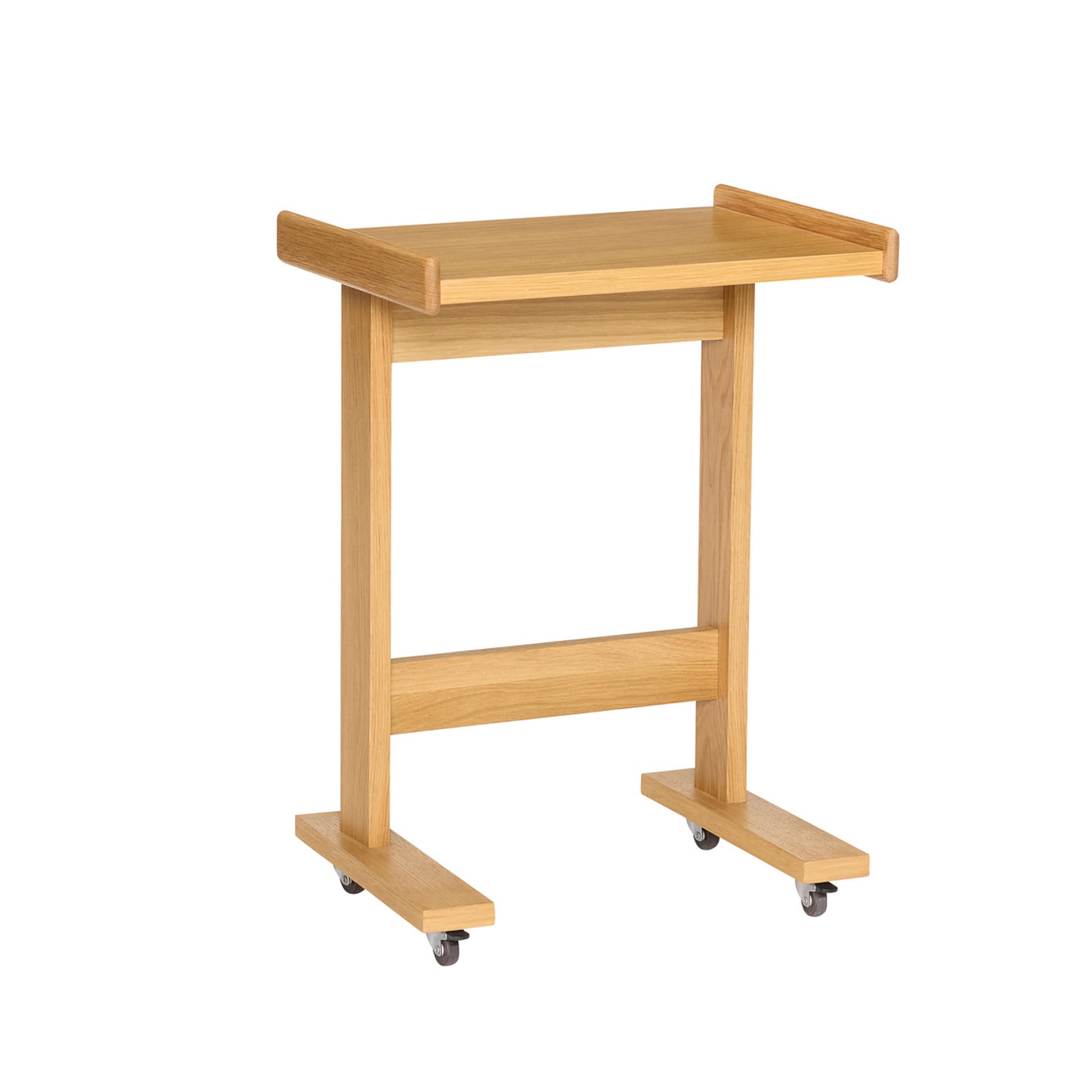 Tavolino Less in rovere chiaro, altezza 65 cm - Hübsch