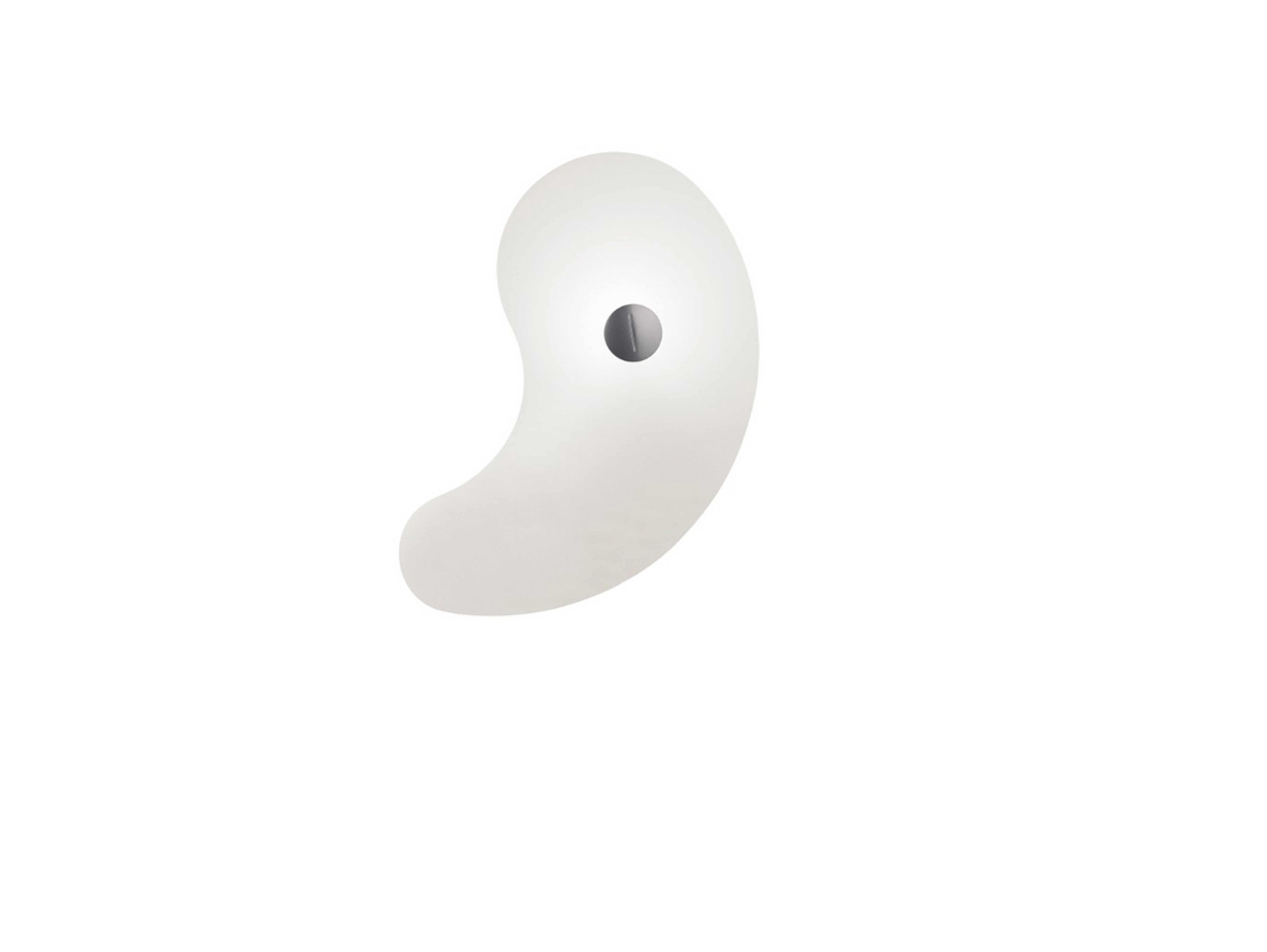 Bit 1/Orbital 1 Glasskærm Hvid - Foscarini
