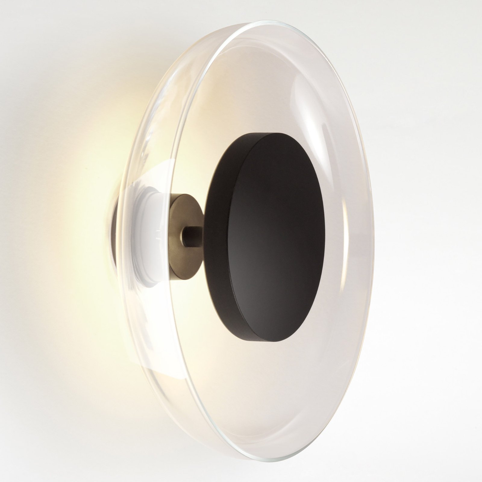 MARSET Aura LED-Wandleuchte aus Glas