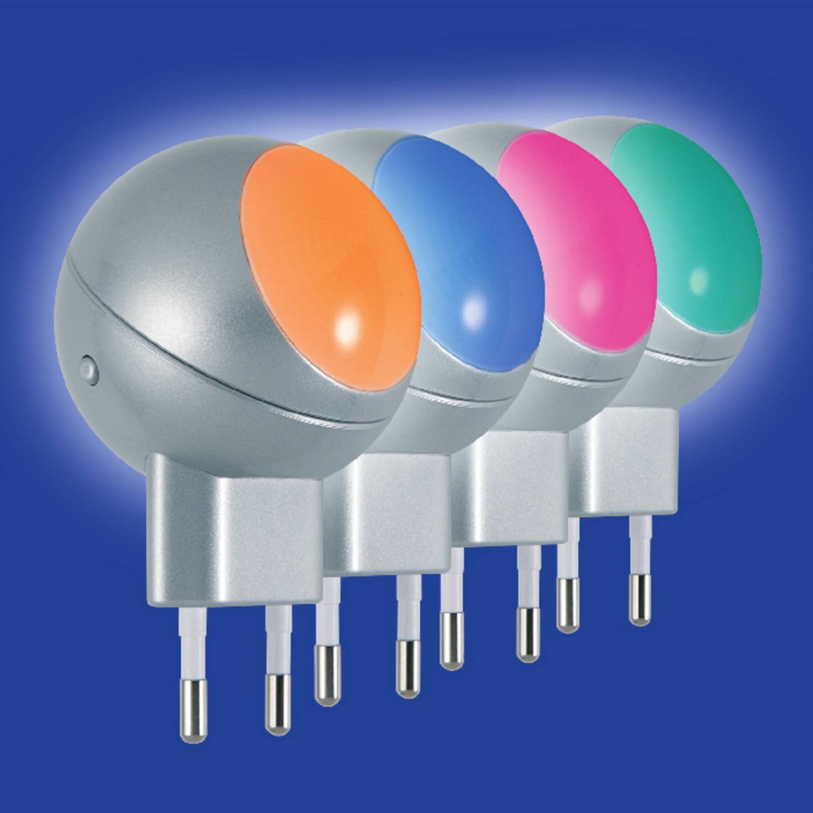 OSRAM LED-gniazdkowa lampka nocna LUNETTA SHINE, RGBW, biała