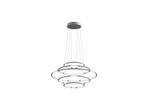 Drop 5 Lustră Pendul Satin Silver - Nemo Lighting