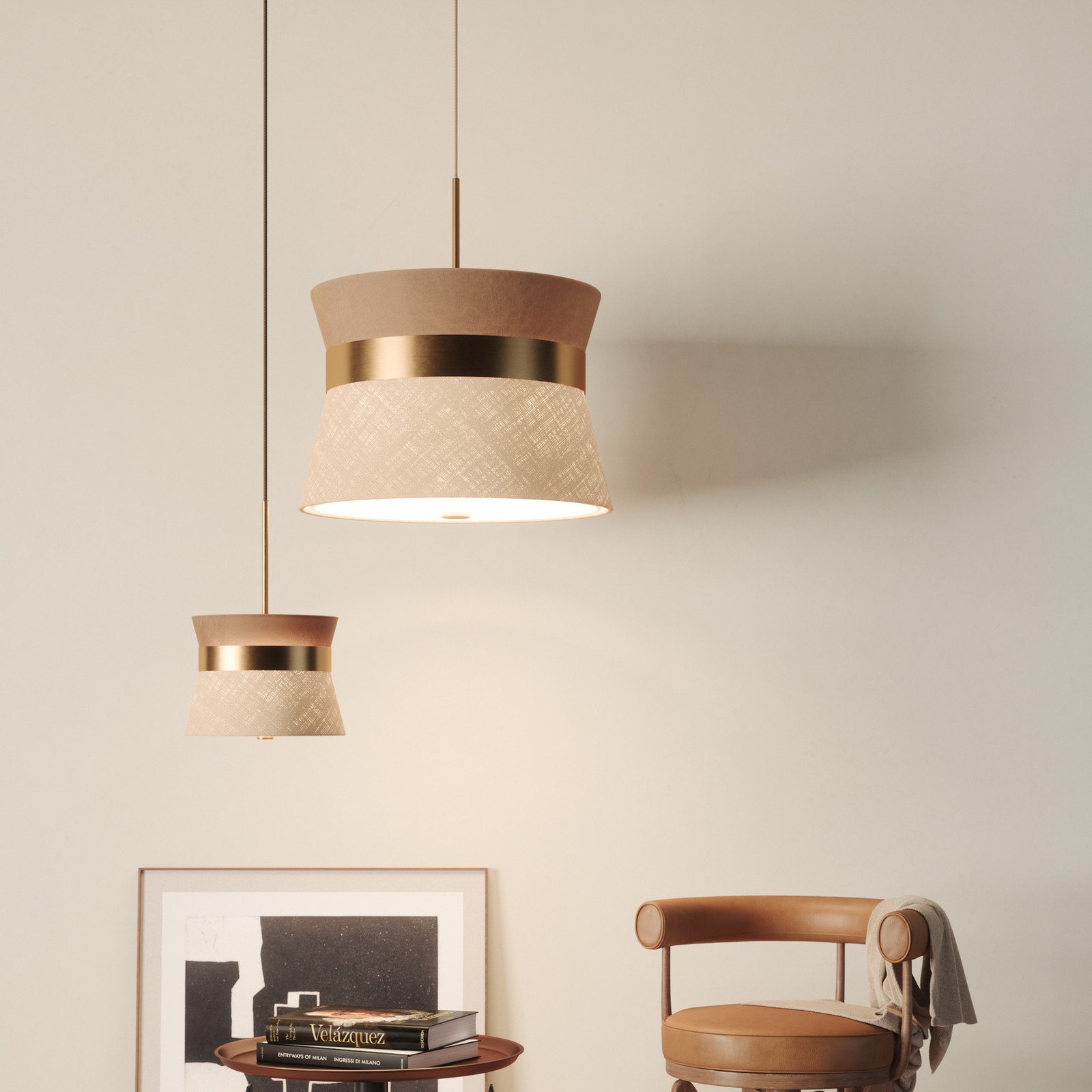 Easy Light Caramelo M pandantiv Ø 30 cm saguran