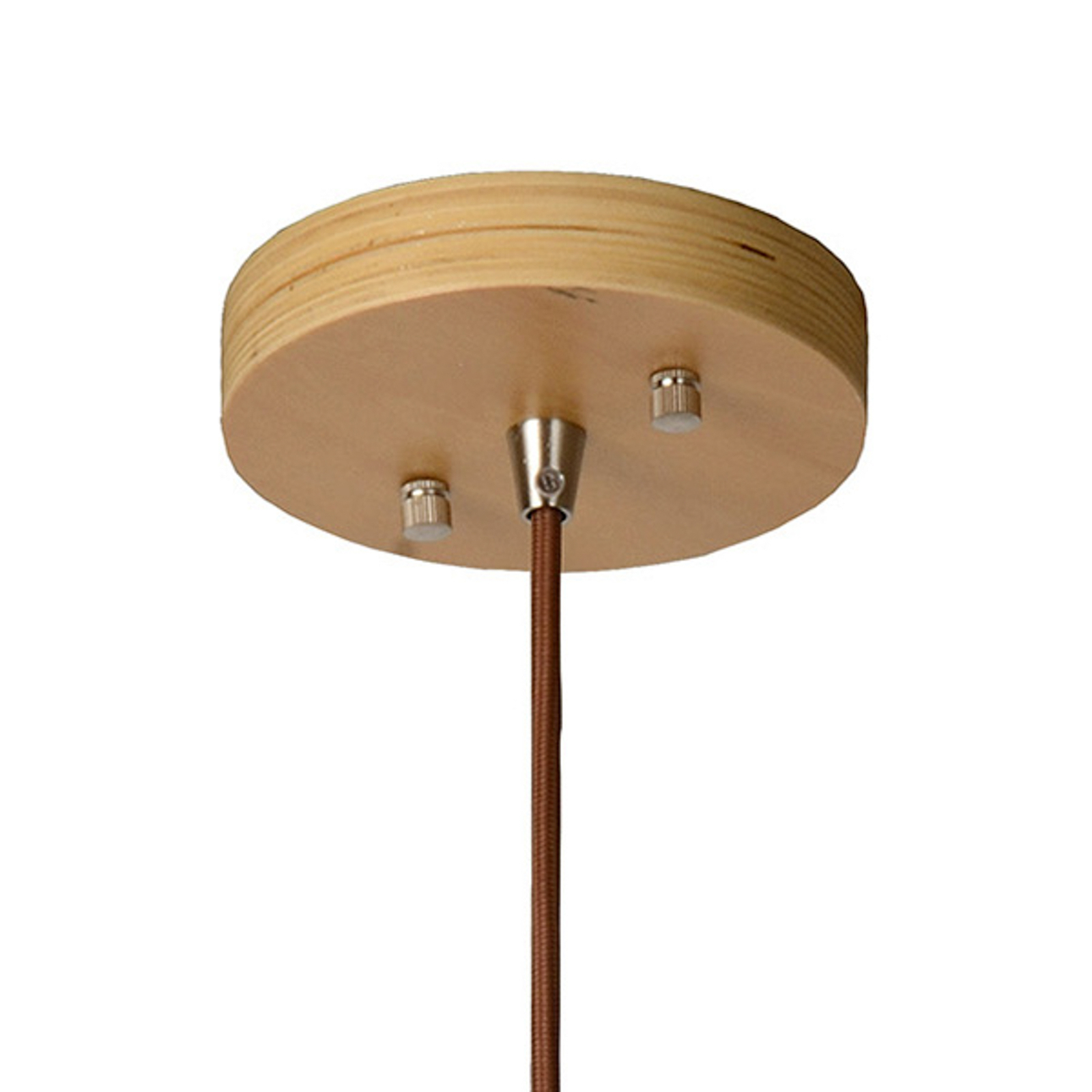 Bodo pendant light, light-coloured wood