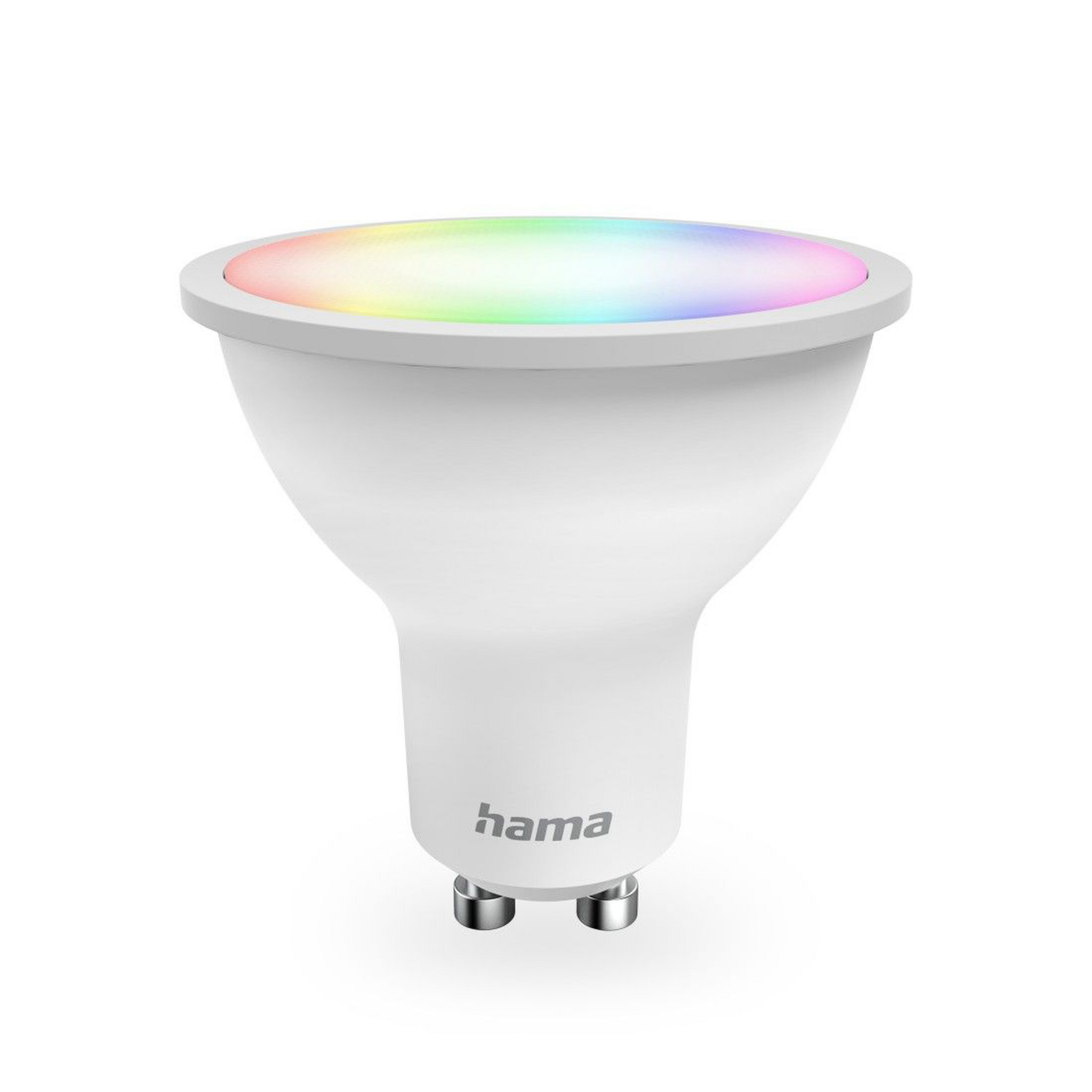 Hama Smart LED izzó világos GU10 WLAN Matter 4,9 W RGBW