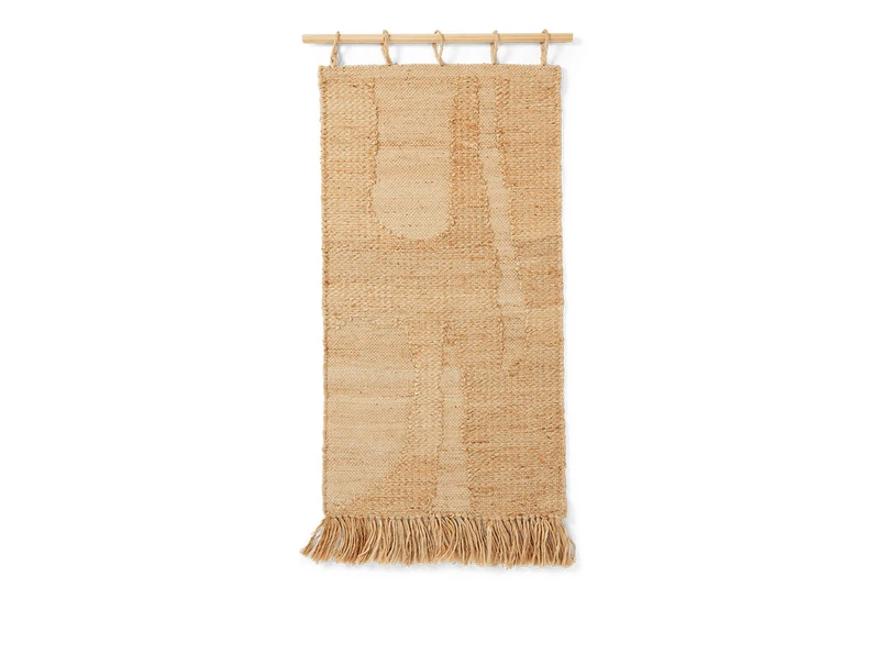 ferm LIVING – Harvest Wall Rug Large Natural