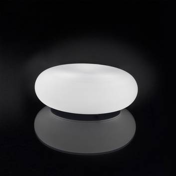 Artemide Itka table lamp, glass lampshade