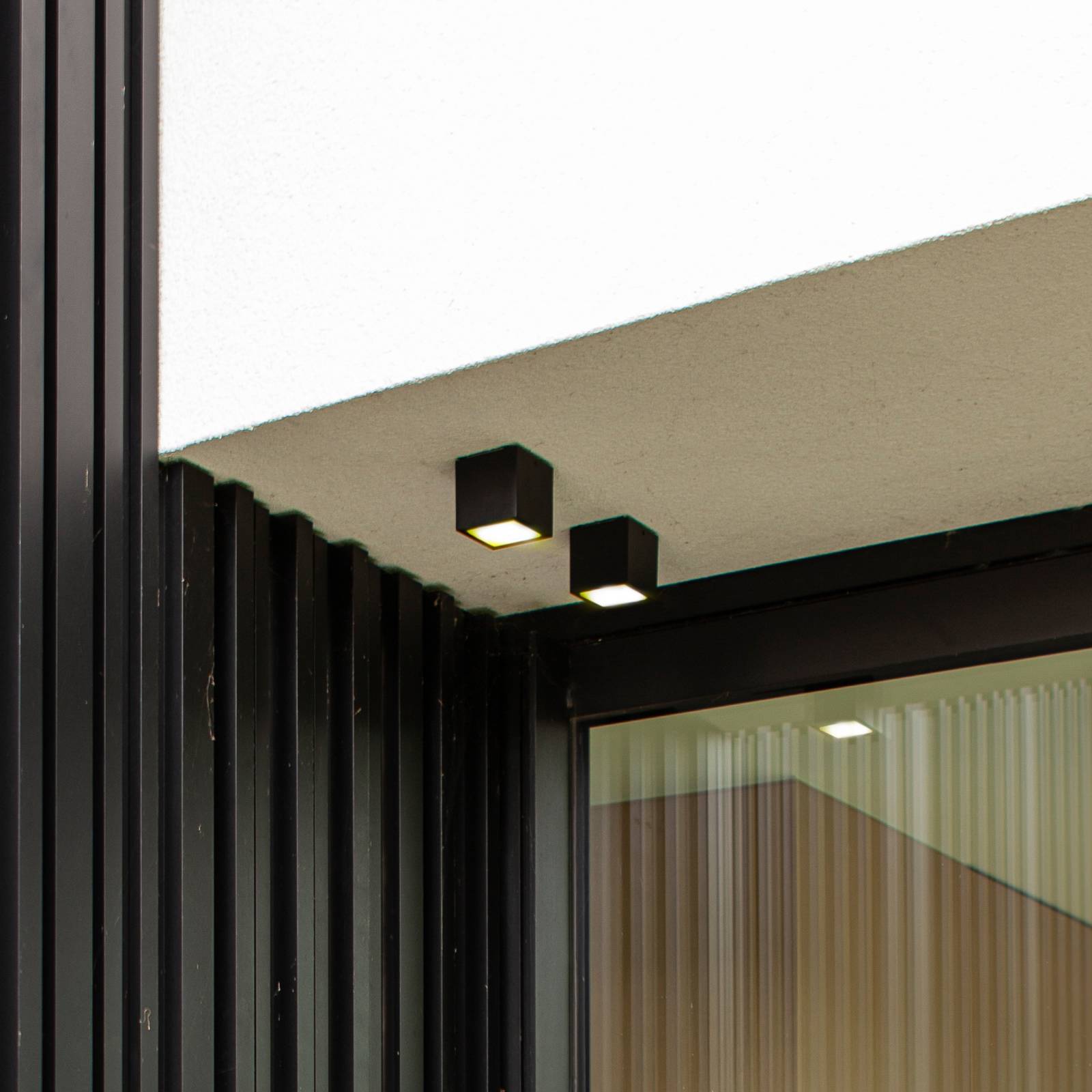 Sufitowa zewnętrzna LED Gemini XS 3 000 K antracyt