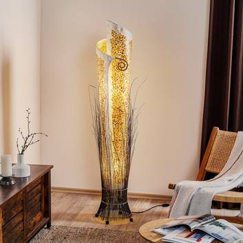Exotische vloerlamp YUNI, 150 cm