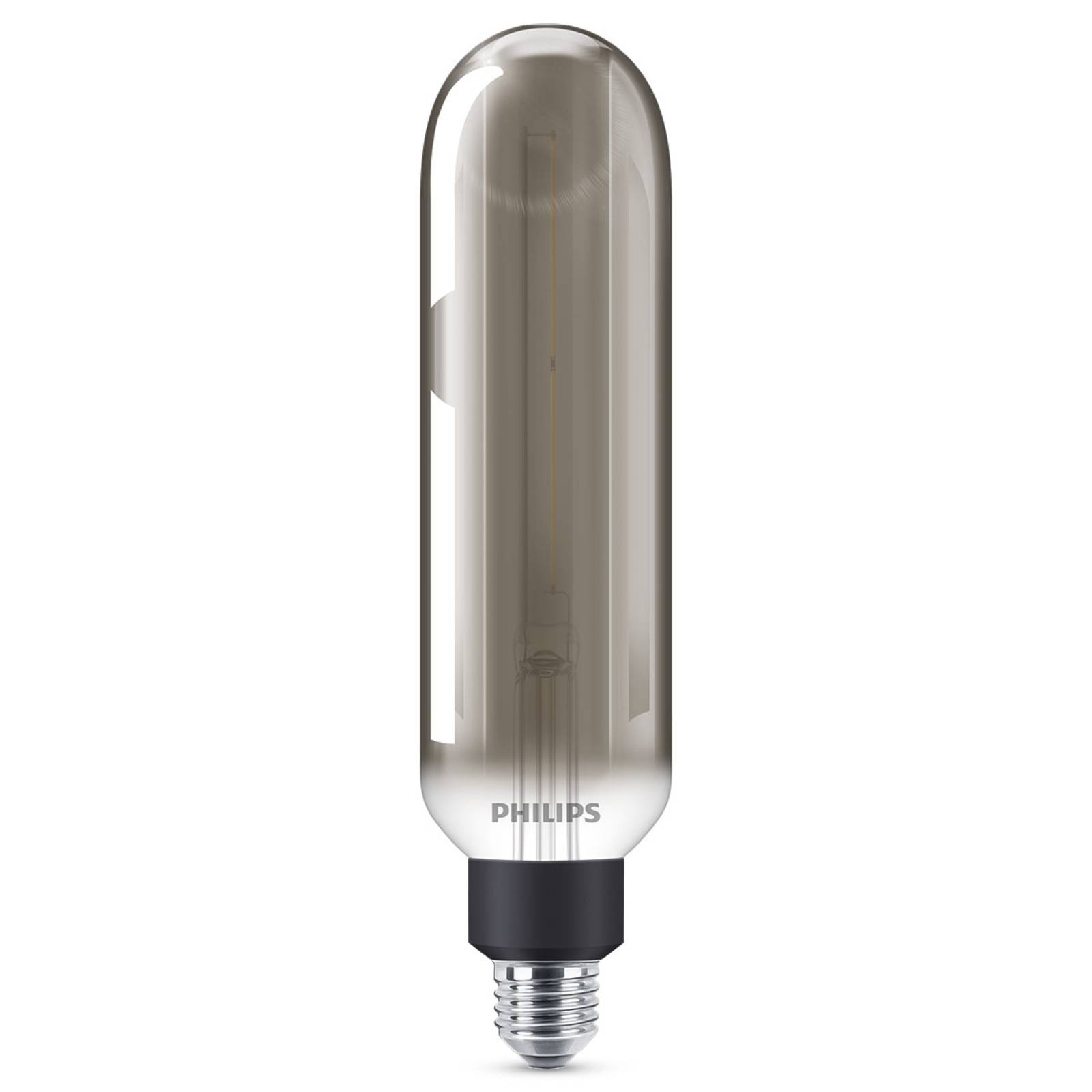 Philips E27 Giant LED-rørlampe 6,5W dimbar smoky