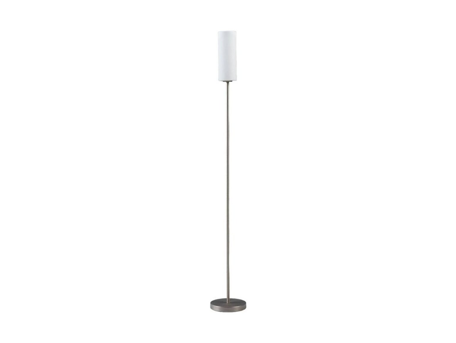 Vinsta Állólámpa Opal White/Satin Nickel - Lindby