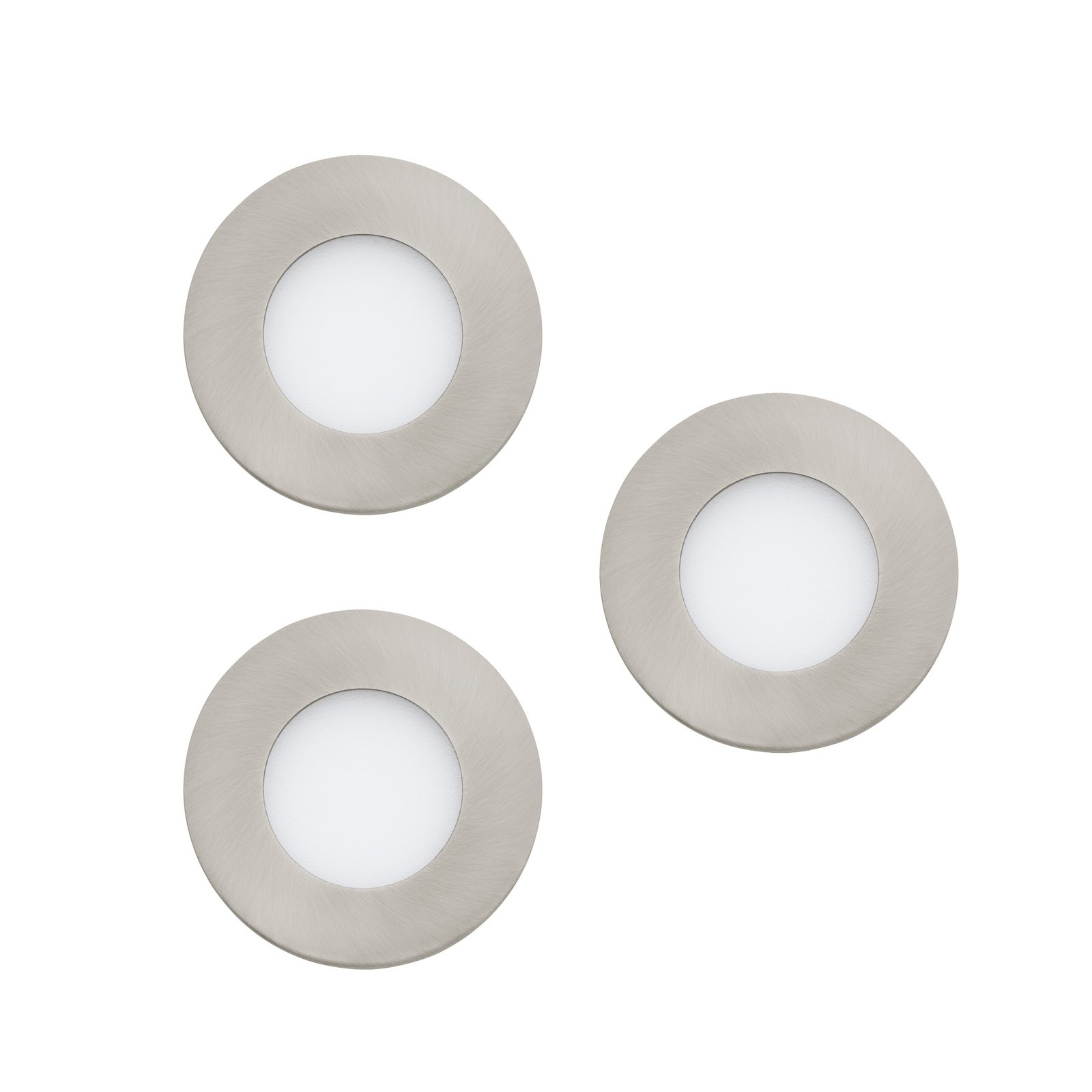 EGLO connect Fueva-C padziļināts prožektors 3 x 3W RGBW niķelis EGLO connect Fueva-C padziļināts prožektors 3 x 3W RGBW niķelis