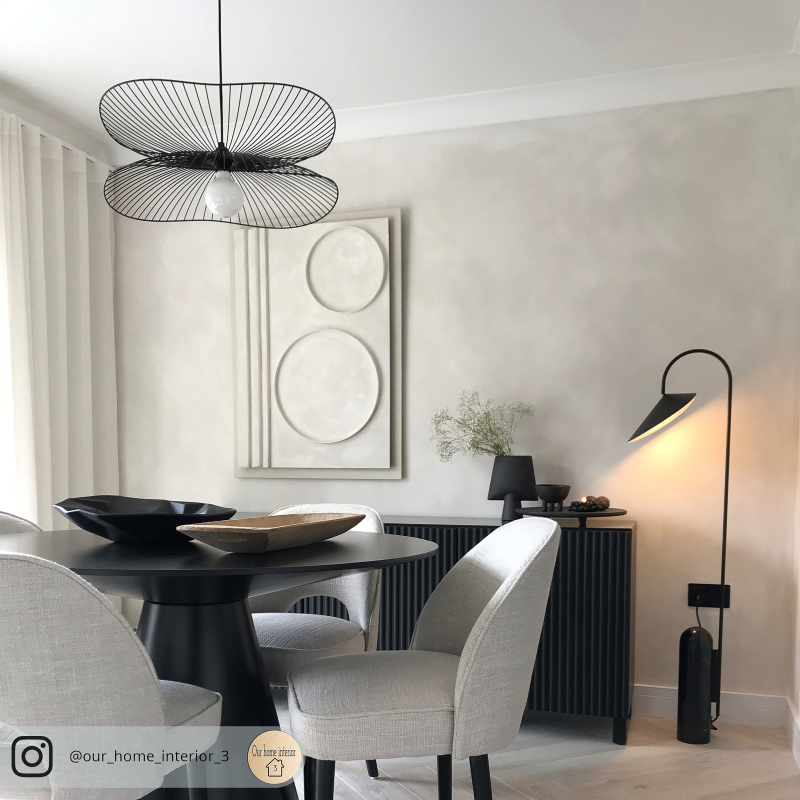 Libellule Suspension S Black - Forestier