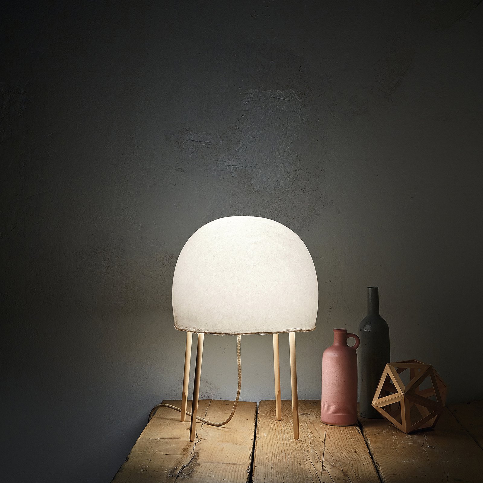 Foscarini Kurage lámpara de mesa de papel Washi