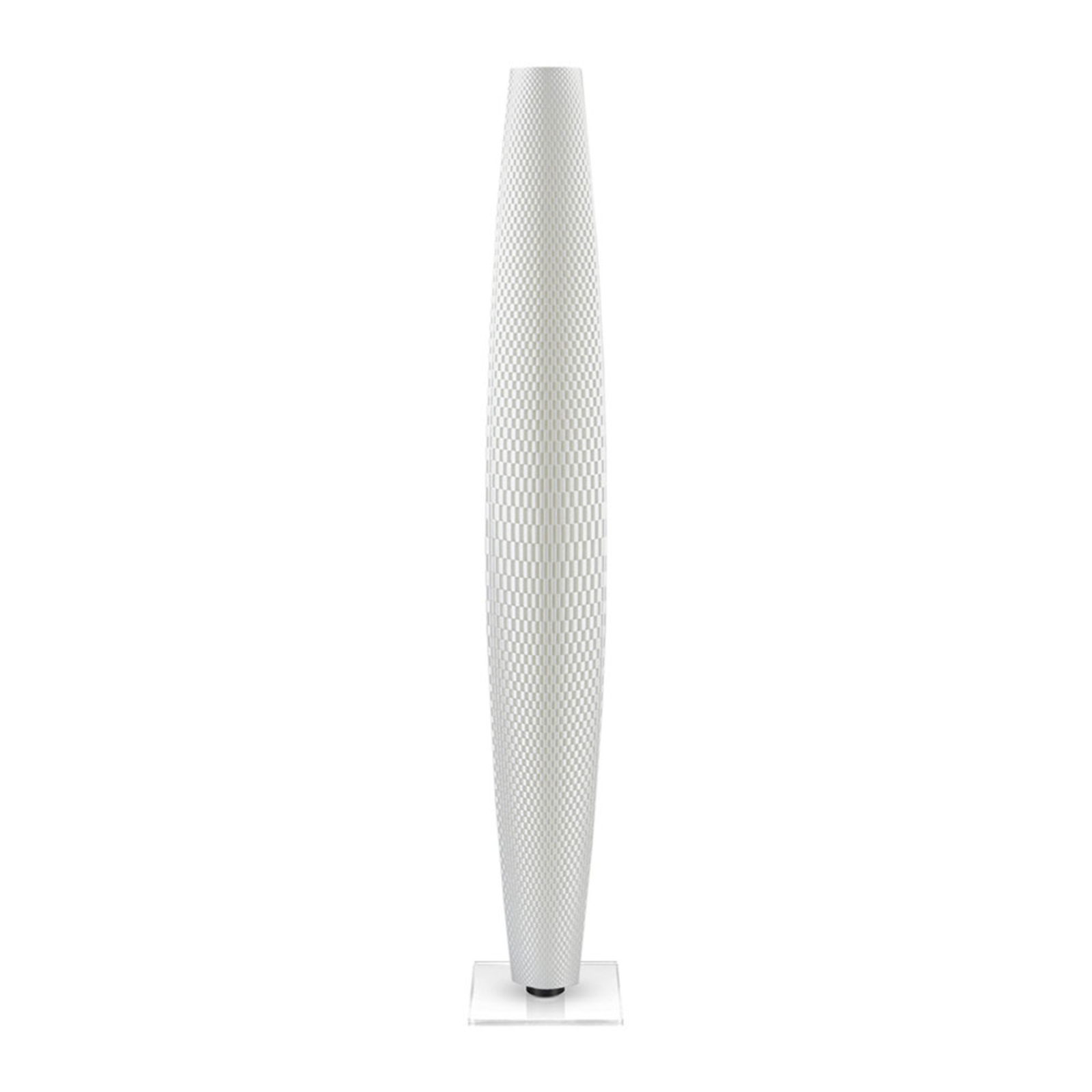 LED-Stehleuchte Flechtwerk Pur weiß 110 cm