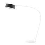 Lampada ad arco LED Oxygen FL1, nera, 212 cm - Stilnovo